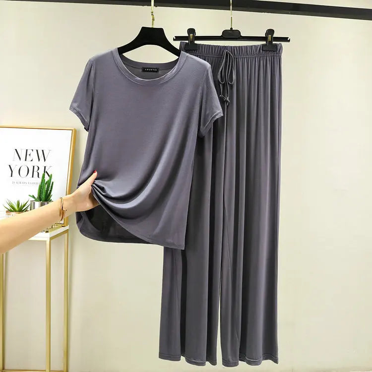 Short Sleeve Casual Pajamas
