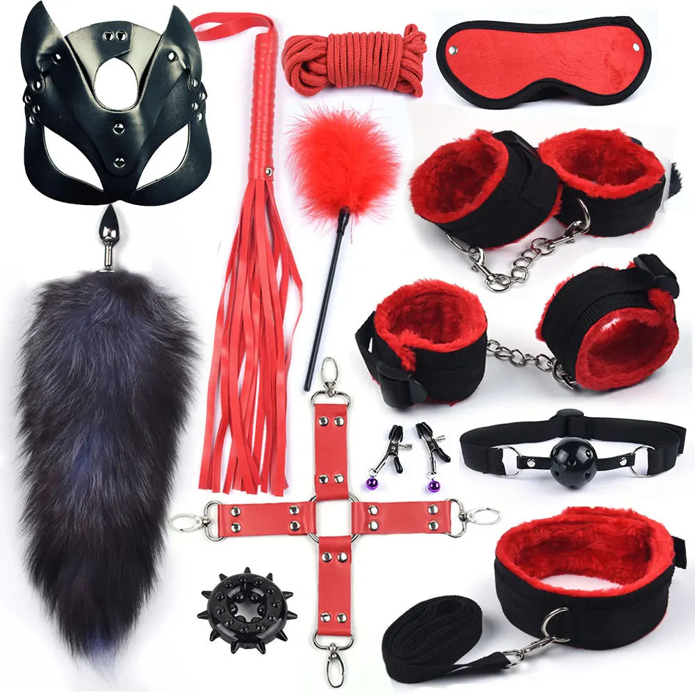 Fox Tail Bondage Set