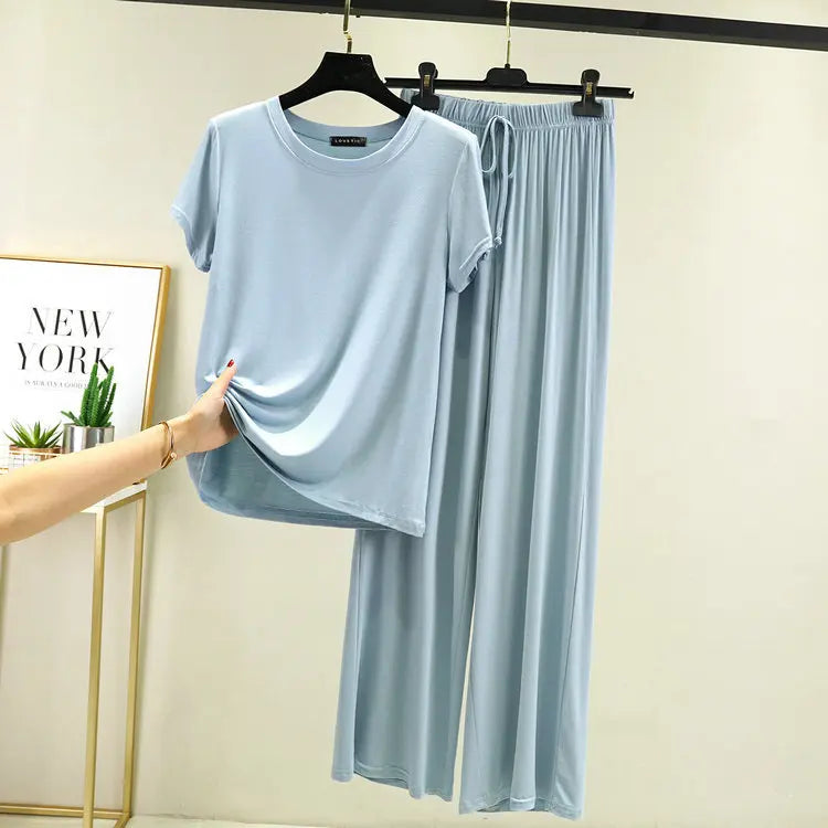 Short Sleeve Casual Pajamas