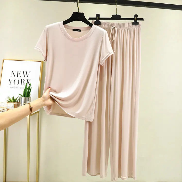 Short Sleeve Casual Pajamas
