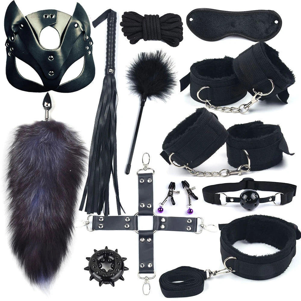 Fox Tail Bondage Set