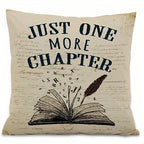 Home Décor Reading Pillow Covers