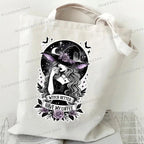 Canvas Witch Gothic Shoulder Bag