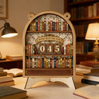 Desk Wooden Reading Tracker