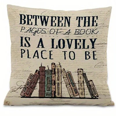 Home Décor Reading Pillow Covers