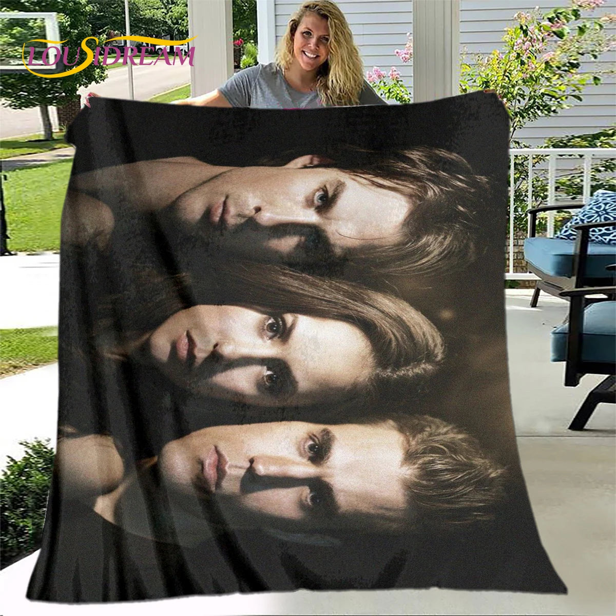The Vampire Diaries Soft Throw Blanket
