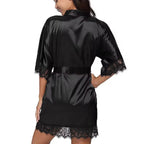1 Piece Women's Silk Sexy Robe