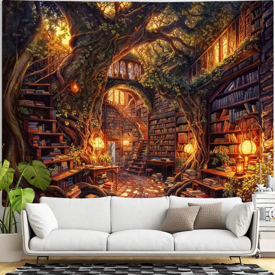 Forest Library Tapestry
