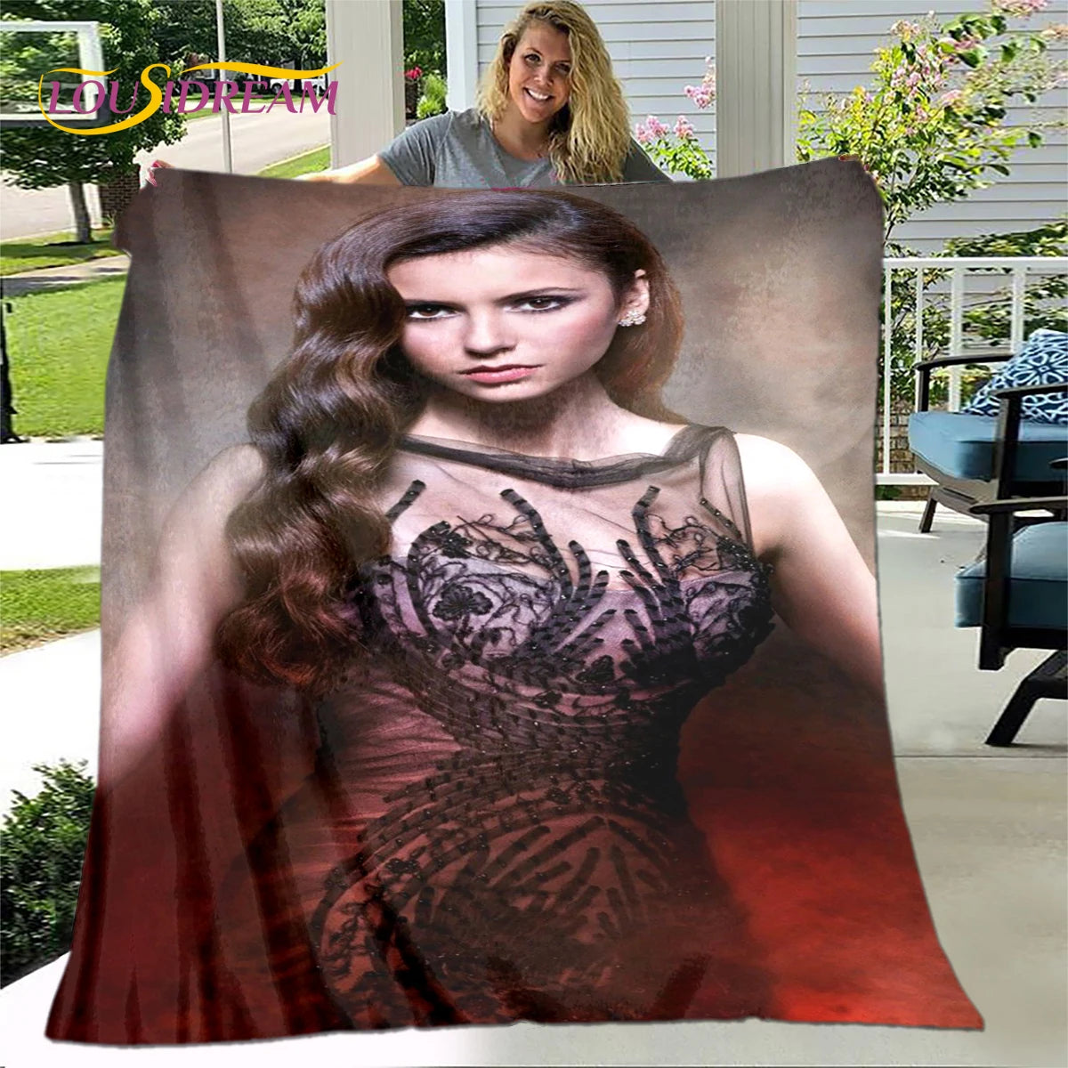 The Vampire Diaries Soft Throw Blanket