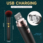 Makeup Brush G Spot Vibrator Sex Toy