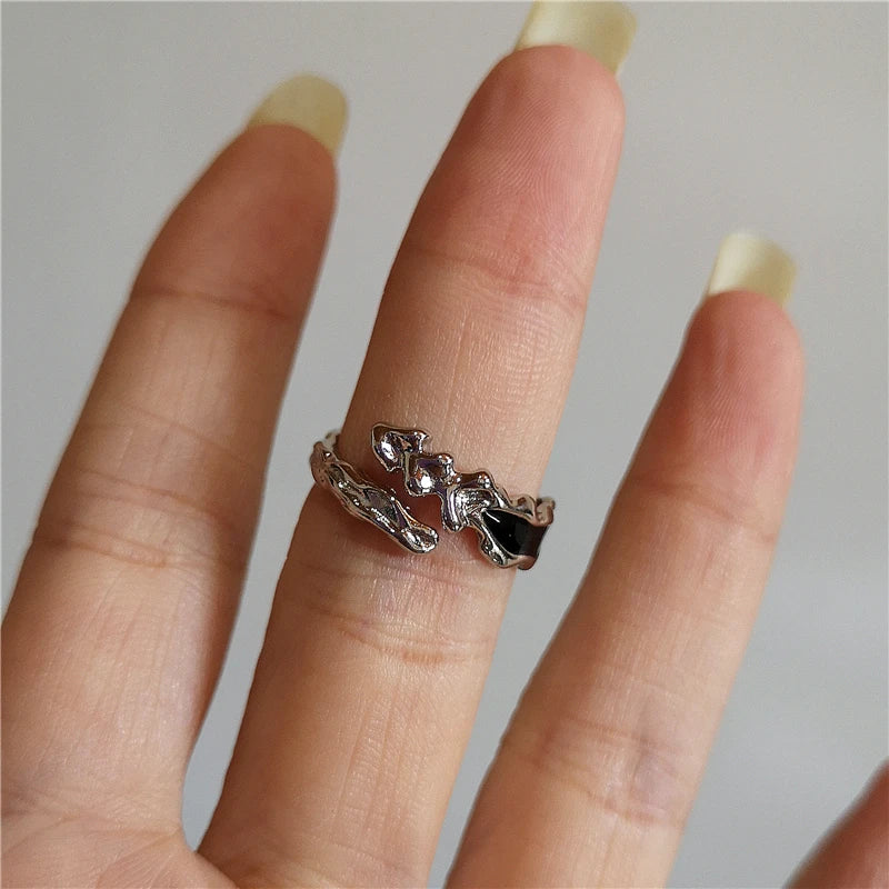 Gothic Black and Silver Jewelry