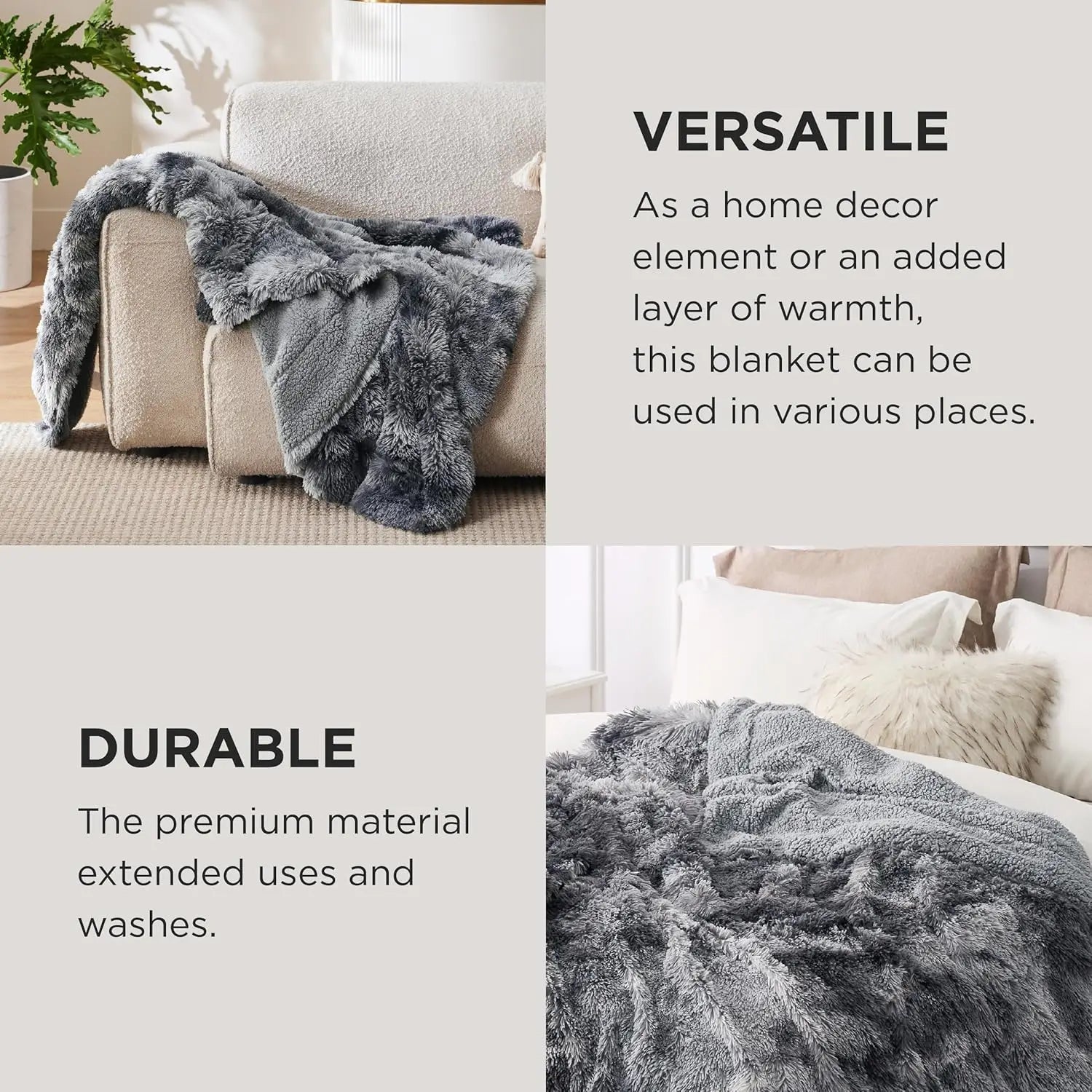 Warm Soft Throw Blanket