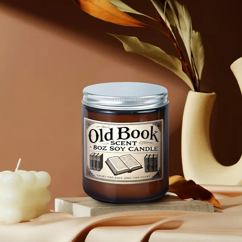 Old Book Scent Soy Candles