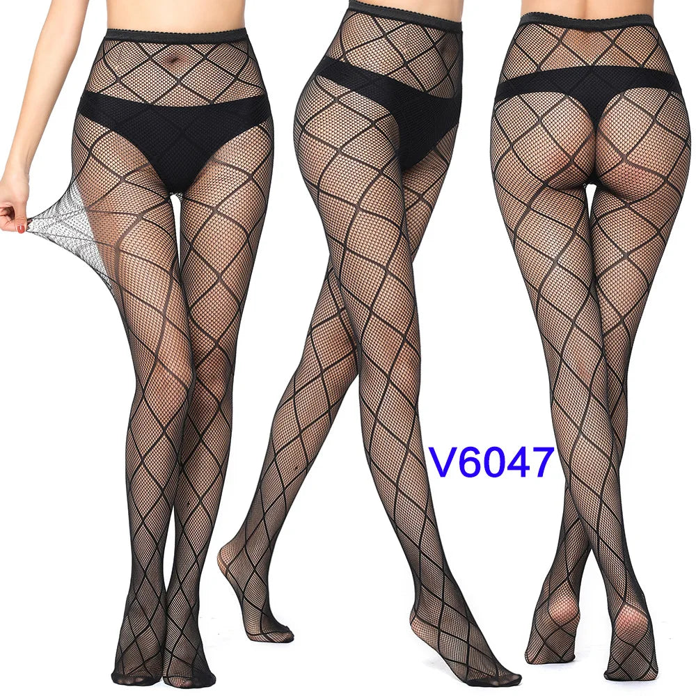 Sexy Fishnet  Seamless  Stockings
