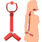 BDSM Handcuff Mouth Gag Sex Toy Set