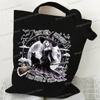 Canvas Witch Gothic Shoulder Bag