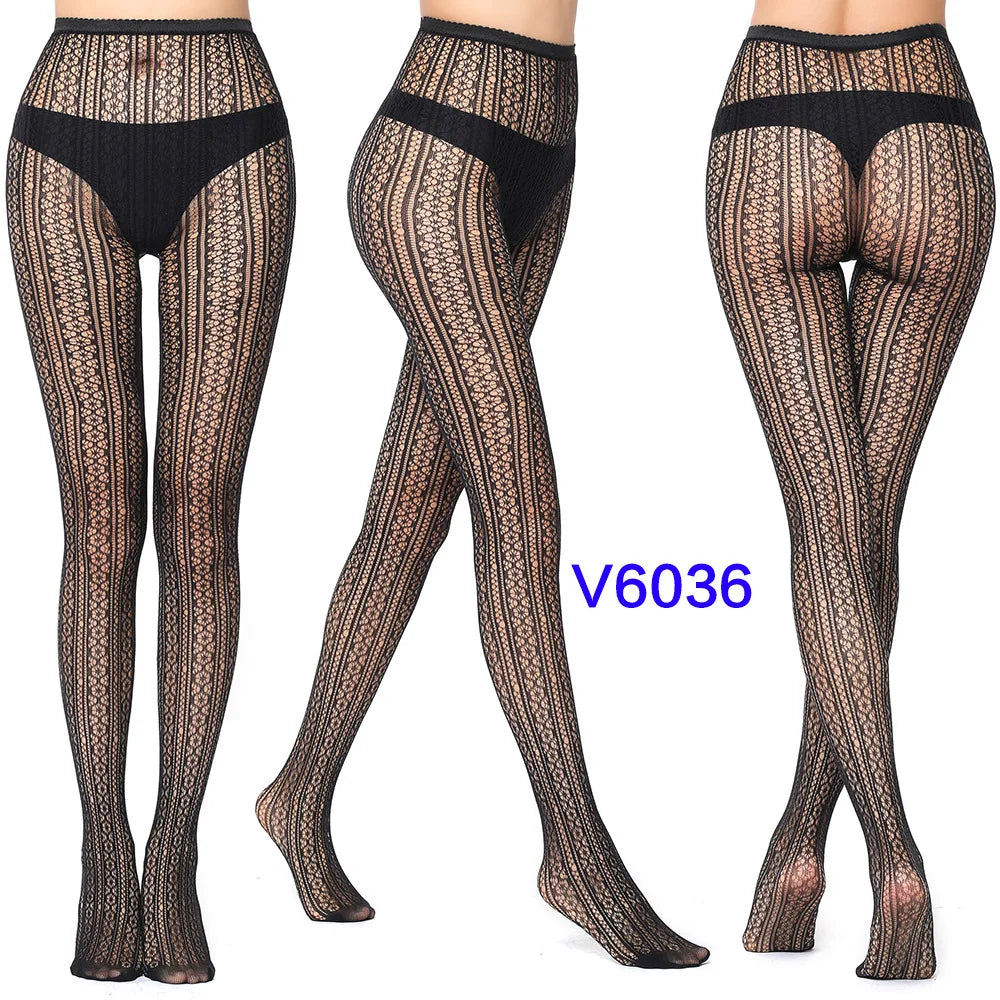 Sexy Fishnet  Seamless  Stockings