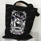 Canvas Witch Gothic Shoulder Bag