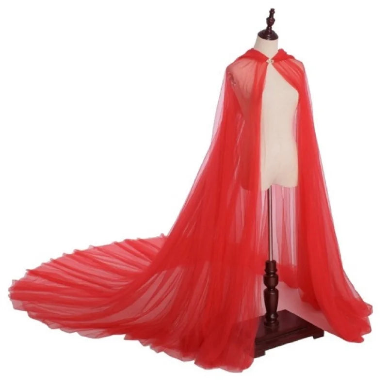 Medieval Gothic Vampire Hooded Cape