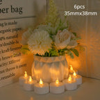 6/12/24pcs Flameless LED Candles