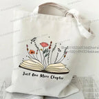 Canvas Tote Book Bag