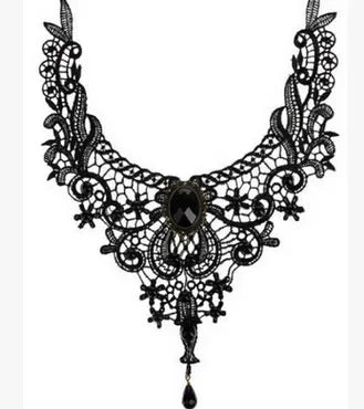 Cosplay medieval necklace gothic vampire