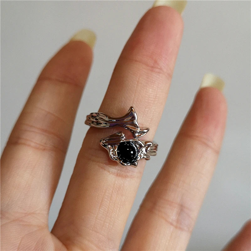 Gothic Black and Silver Jewelry