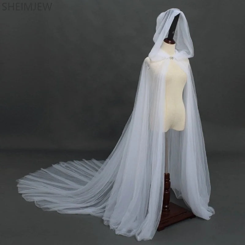 Medieval Gothic Vampire Hooded Cape