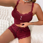 Sexy Cami and Shorts Sleepwear