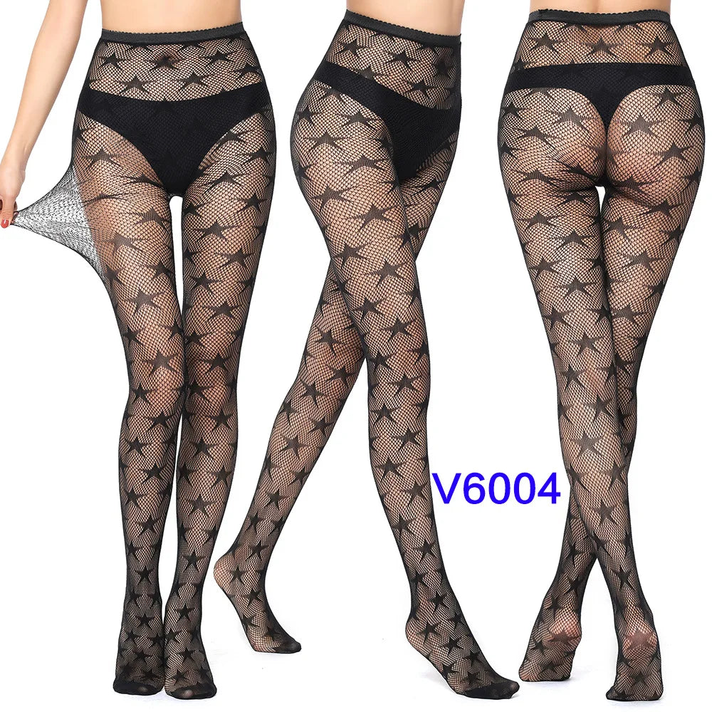 Sexy Fishnet  Seamless  Stockings