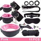 Sexy 11-Piece Adult Bondage Accessories
