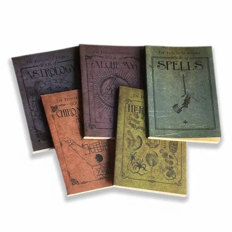 5 styles Spell Manual Magic Book