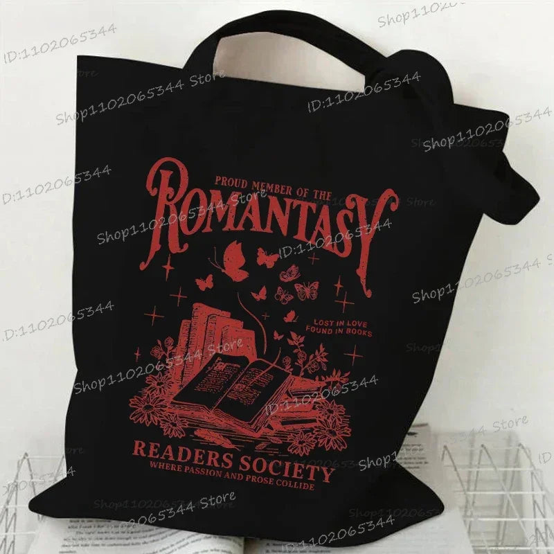 Fantasy Readers Canvas Shoulder Bags