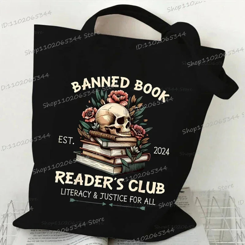 Fantasy Readers Canvas Shoulder Bags