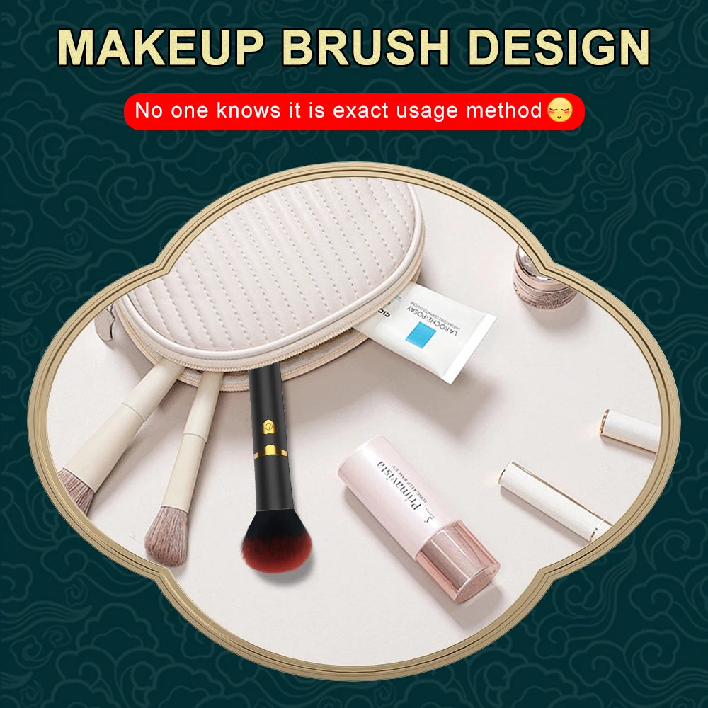 Makeup Brush G Spot Vibrator Sex Toy