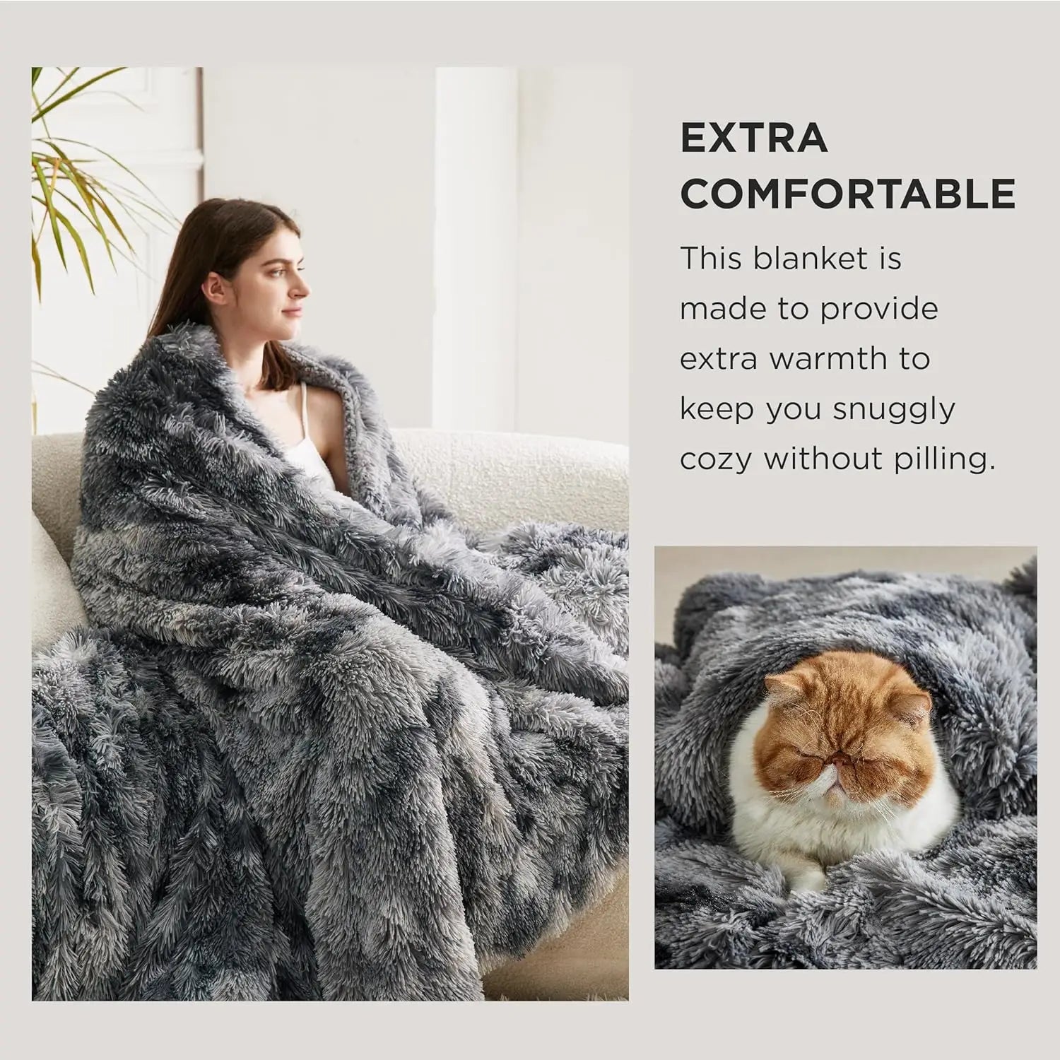 Warm Soft Throw Blanket