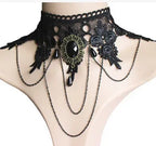 Cosplay medieval necklace gothic vampire