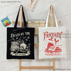 Fantasy Readers Canvas Shoulder Bags