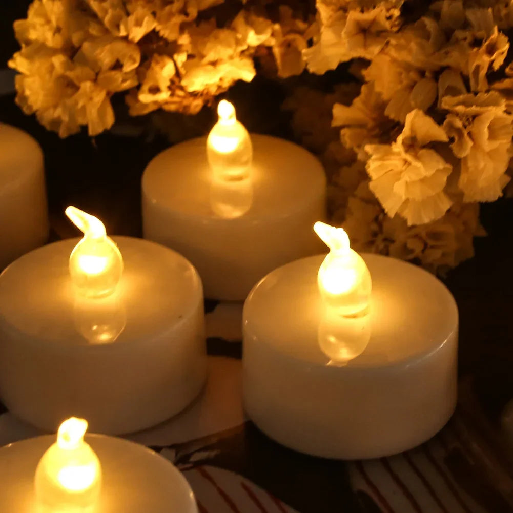 6/12/24pcs Flameless LED Candles