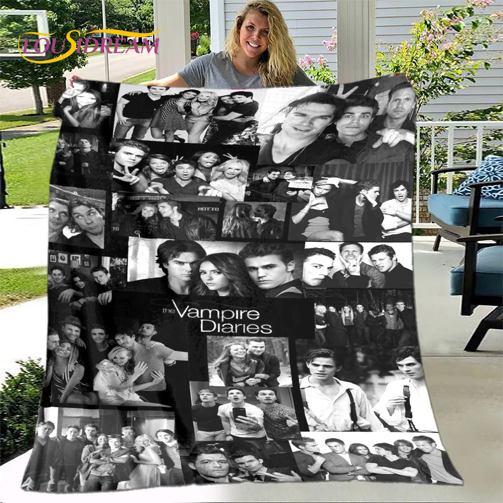 The Vampire Diaries Soft Throw Blanket
