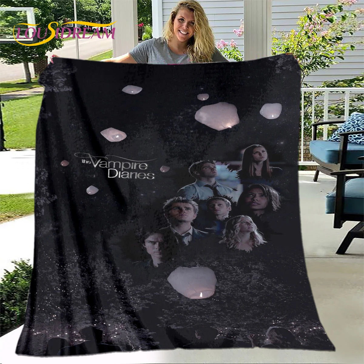 The Vampire Diaries Soft Throw Blanket