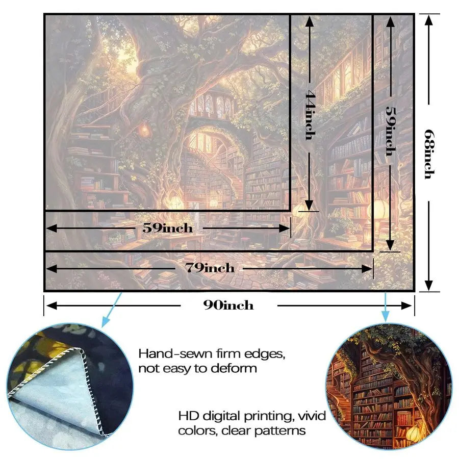 Forest Library Tapestry
