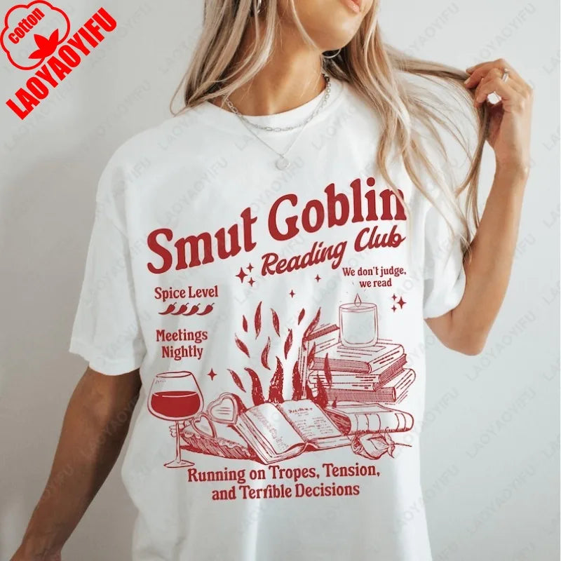 Novelty  Romantasy  Cotton Printed Tops