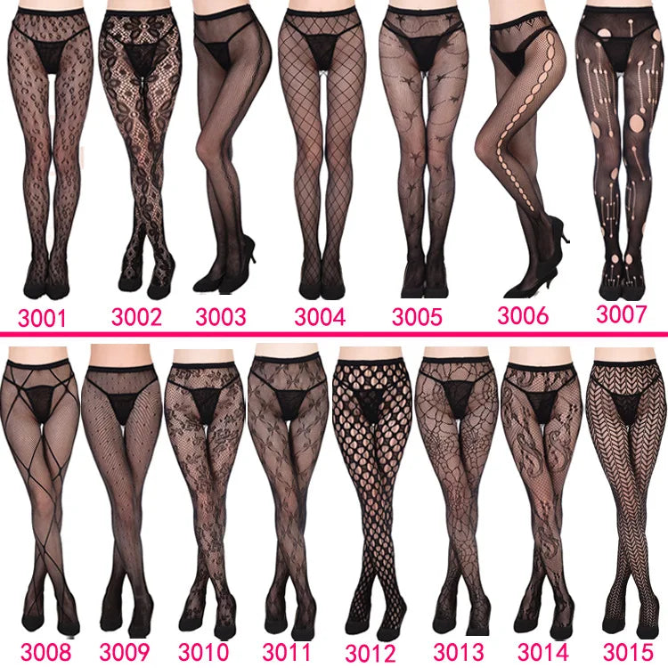 Sexy Fishnet  Seamless  Stockings