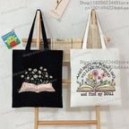 Canvas Tote Book Bag
