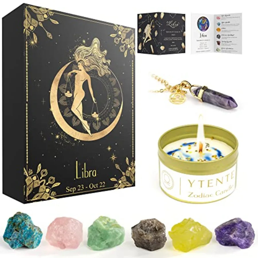 Crystals Healing Stone Gift Set