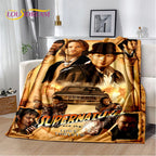 Supernatural TV Show Throw Blanket