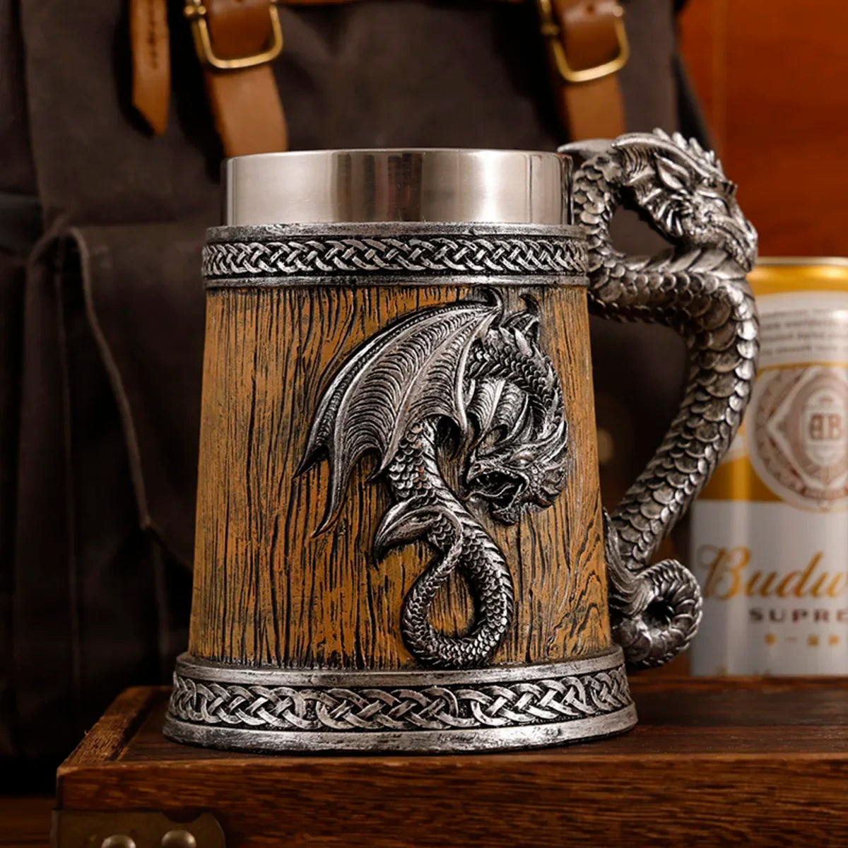 2025 Medieval Dragon Coffee Mug Stein Cup