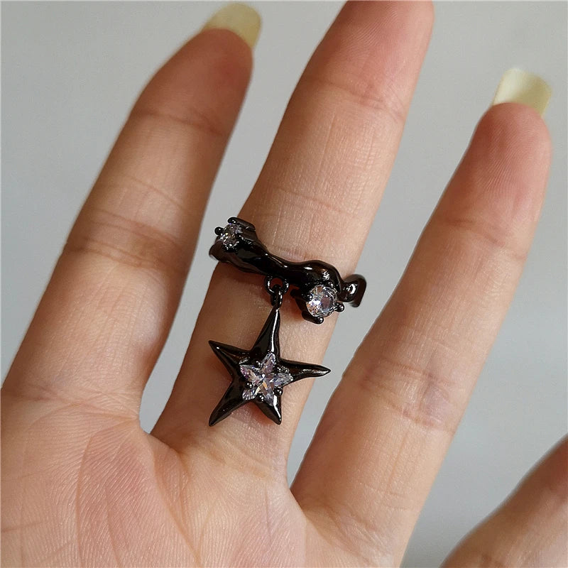 Gothic Black and Silver Jewelry