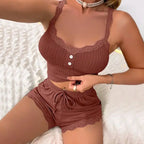 Sexy Cami and Shorts Sleepwear